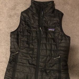Black Patagonia Nano Puff Vest XS